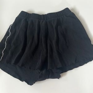 John Gault Brandy Melville Waffle Lettuce Trim Shorts